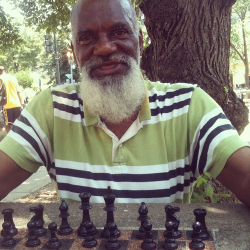 playing chess in dc