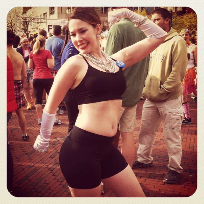 Classy Lyssa, 2012 Nearly Naked Mile