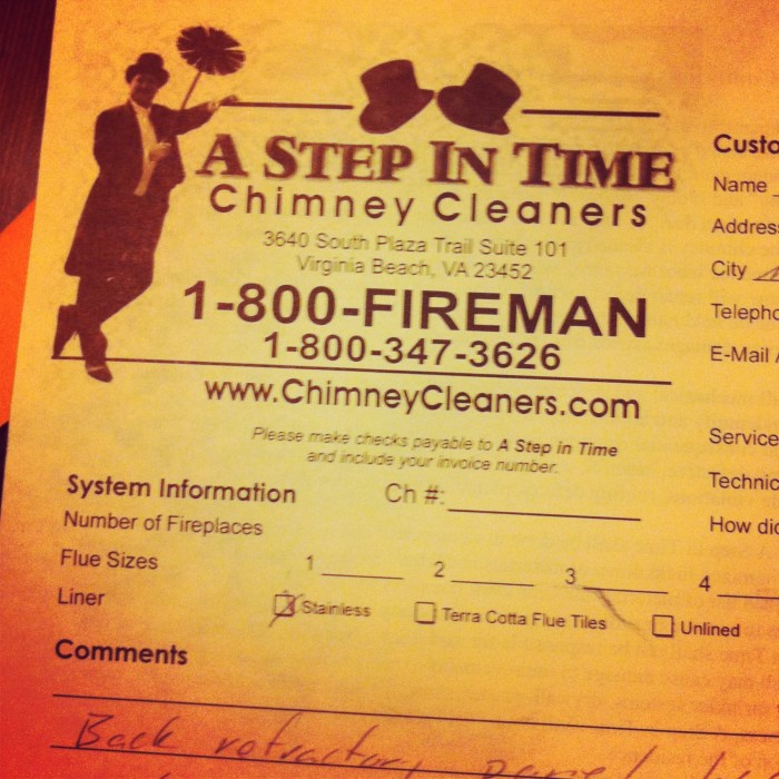 A Step In Time Chimney Cleaners