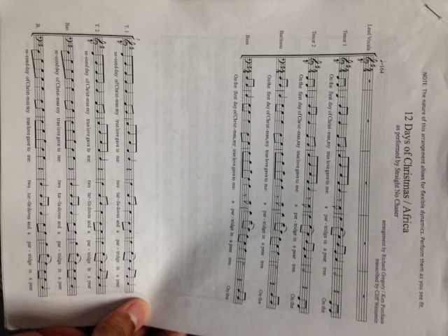 12 days of Christmas/Africa