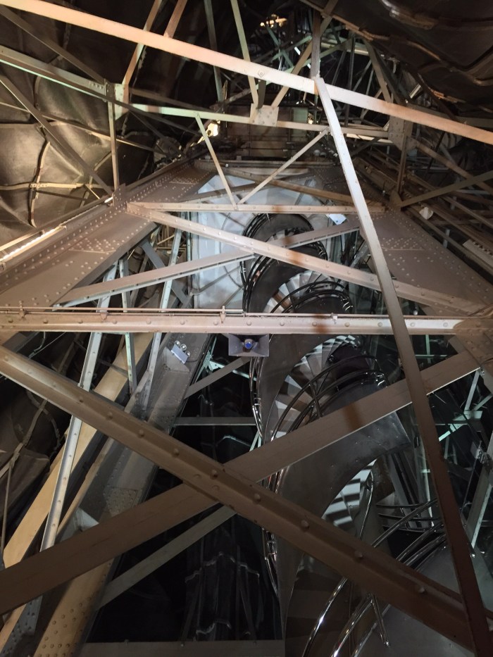 inside the statue of liberty